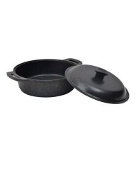 NURGAZ Granit Döküm Kamp Tenceresi 28 cm