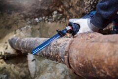 BOSCH S 1130 CF Metal Kesimi İçin Ağır Hizmet Tilki Kuyruğu Testere Ucu 225 mm