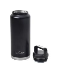 NURGAZ Campout Çift Katmanlı Termos Siyah 1000 ml (NG 163)