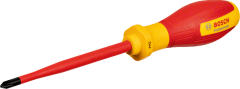 BOSCH Profesyonel İzoleli 1000 Volt PH 2 x 125 mm Yıldız Tornavida (1600A02NB9)