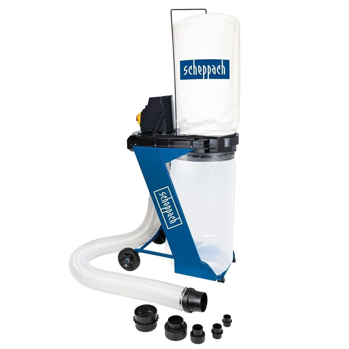 SCHEPPACH DC 500 Toz Emme Makinası 75 Litre 550 Watt (Adaptör Dahil)