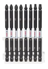 BOSCH Impact Control 8'li Çift Taraflı Bits Uç Seti 110 mm Boy (Torklu Vidalamalar için)