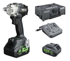 VOLTZ VZIW-20 Şarjlı Somun Sıkma 20 Volt 5 Amper Çift Akülü 1/2 Soket