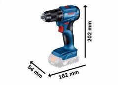 BOSCH GSR 185-LI Şarjlı Matkap 18 Volt (Akü ve Şarj Aleti Hariç)