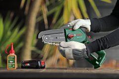 BOSCH EasyChain 18V-15-7 Şarjlı Zincirli Budama Makinası 18 Volt