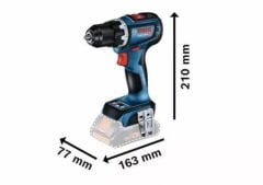 BOSCH GSB 18V-90 C Kömürsüz Şarjlı Darbeli Matkap 18 Volt 5.0 Ah