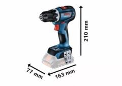 BOSCH GSB 18V-90 C Kömürsüz Şarjlı Darbeli Matkap 18 Volt 5.0 Ah