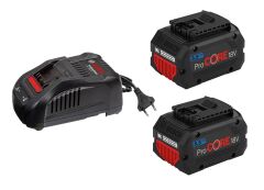 BOSCH ProCore 18 Volt Akü Seti (2 Adet ProCore 18V 5.5 Ah + 1 Adet GAL 1880 CV)