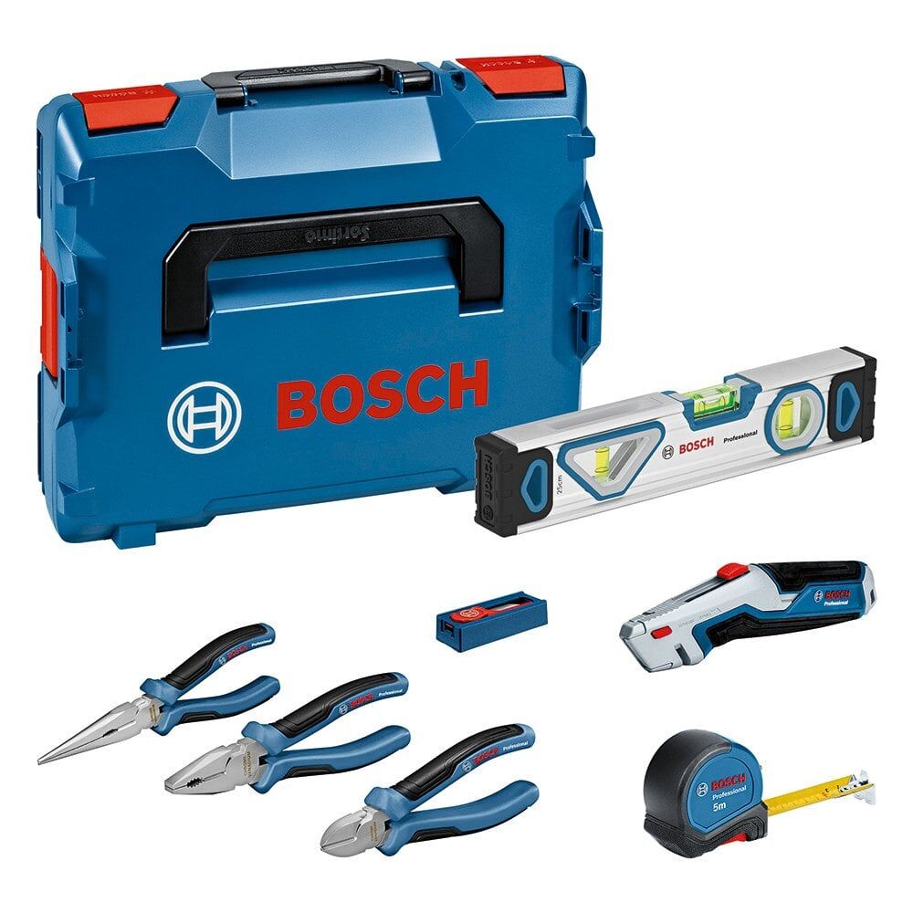 BOSCH Profesyonel L-Boxx Çantalı 16 Parça El Alet Takım Seti (0615990N2S)