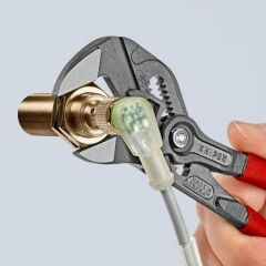 KNIPEX Düz Ağızlı Rekor Fort Pense Buton Ayarlı 180 mm (8601180)