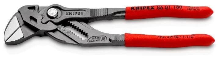 KNIPEX Düz Ağızlı Rekor Fort Pense Buton Ayarlı 180 mm (8601180)