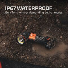 NEBO Master SL25 Şarjlı El Feneri 600 Lümen (SPT-1005-G)