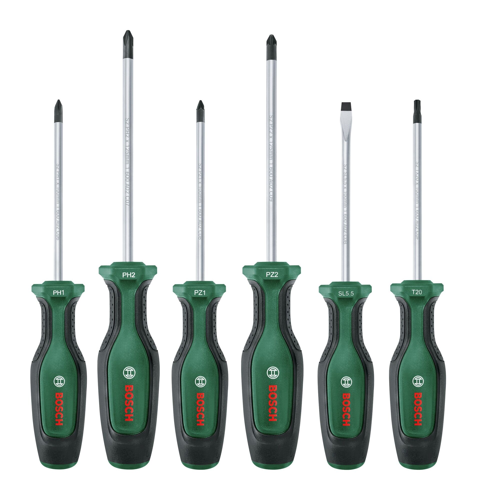 BOSCH 6 Parça Tornavida Takımı (1600A027PM)
