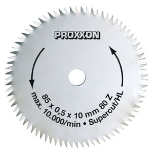 PROXXON Daire Testrere Bıçağı 85 mm 80 Diş FET için(28731)