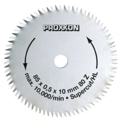 PROXXON Daire Testrere Bıçağı 85 mm 80 Diş FET için(28731)