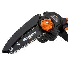 MAX-EXTRA MX8006 Mini Şarjlı Zincirli Budama Testeresi 20 Volt