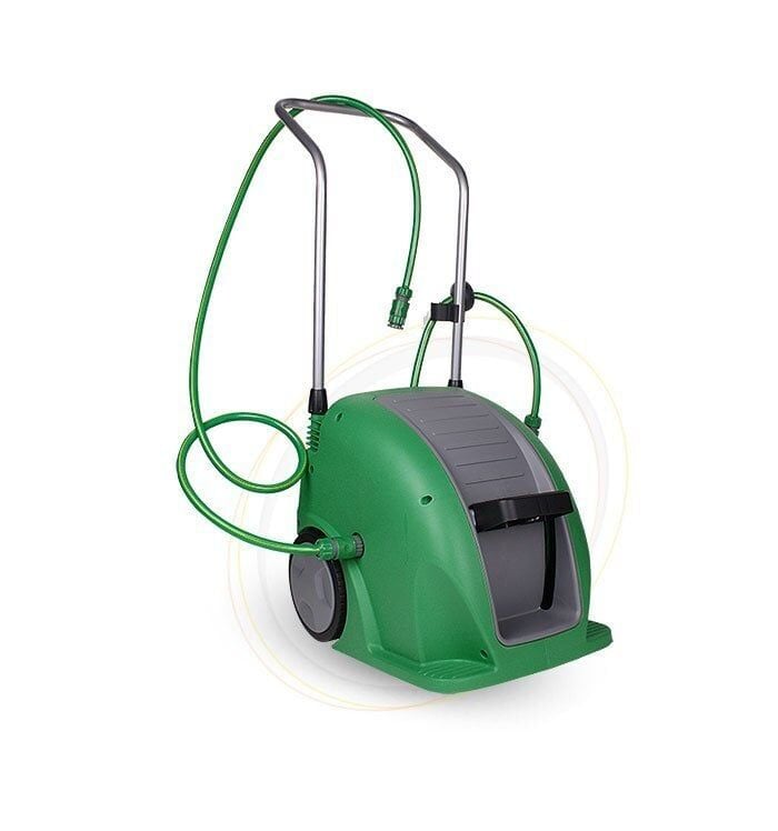 DAYE DY609A Pedallı Geri Toplamalı Hortum Makarası 30 Metre