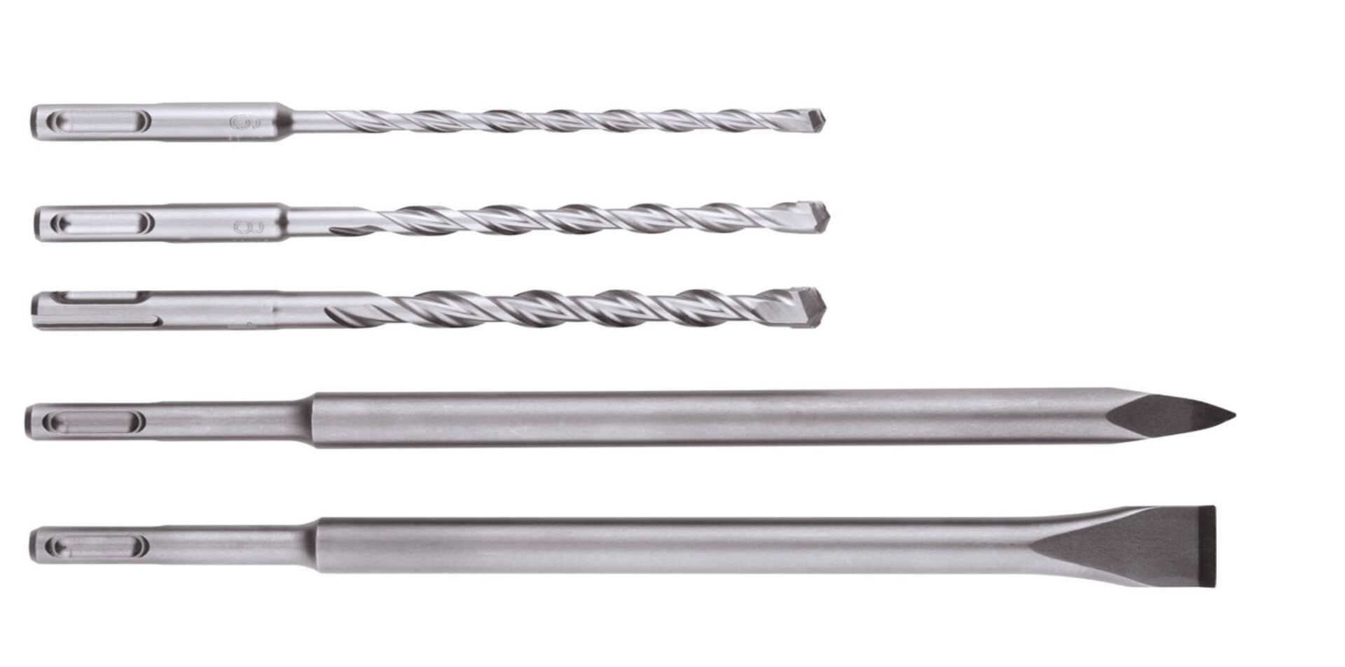 METABO 630465000 Sds Plus 5 Parça Matkap ve Keski Seti