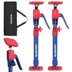 WORKPRO WP289035 60-115cm 70Kg Teleskobik Mandallı Ayarlanabilir 2’Li Çelik Destek Direği + Taşıma Çantası