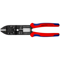 KNIPEX Pabuç Sıkma ve Kablo Sıyırma Pensesi (9721215)