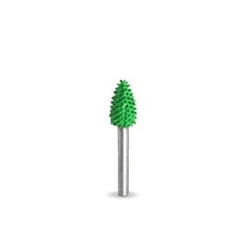 SABURTOOTH 18F14-50 Alev Tipi Törpü 6.35 mm Kalın Diş (Sap:3.2 mm)