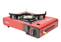 NURGAZ NG 501 Tekli Portatif Kamp Ocağı (Kırmızı)