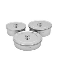 NURGAZ NG 200-K Krom Tencere ve Tava Seti