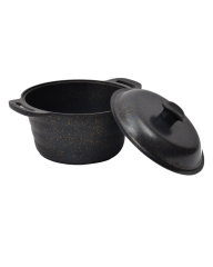 NURGAZ Granit Döküm Kamp Tenceresi 24 cm