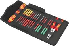 WERA KraftForm Kompact  VDE 17 Parça 1000 Volt İzoleli Tornavida Takımı (05006612001)