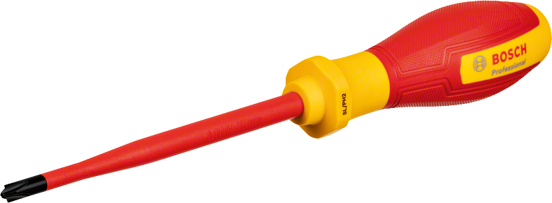 BOSCH Profesyonel İzoleli 1000 Volt Tornavida SL PH2 x 125 mm (1600A02ND5)
