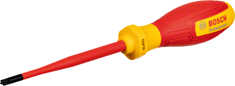 BOSCH Profesyonel İzoleli 1000 Volt Tornavida SL PZ1 x 100 mm (1600A02ND6)