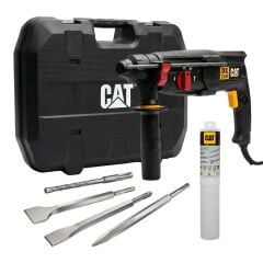 CAT DX2140.1 800Watt 3.0J 26MM SDS-Plus Profesyonel Kırıcı/Delici + 1 Ad Delici 3 Ad Kırıcı Uç