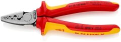 KNIPEX VDE 1000 Volt Elektrikçi Kablo Pabuç Sıkma Pensesi (9778180)