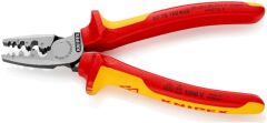 KNIPEX VDE 1000 Volt Elektrikçi Kablo Pabuç Sıkma Pensesi (9778180)