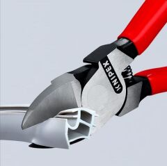 KNIPEX Plastik Kesme Yan Keski 160 mm (7201160)