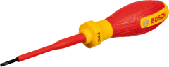 BOSCH Profesyonel İzoleli 1000 Volt 2.5 x 75 mm Düz Tornavida (1600A02NC0)