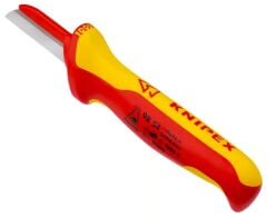 KNIPEX VDE 1000 Volt Kablo İzole Sıyırma Bıcağı 190 mm (9854)