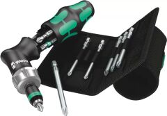 WERA Kraftform Kompakt RA4 Tabanca Tip Cırcır Tornavida Seti