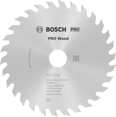 BOSCH Pro Wood  130x20 mm 30 Diş Ahşap Daire Testere Bıçağı