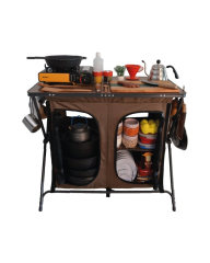 NURGAZ Campout Çift Kapılı Kamp Mutfağı (NG C156)