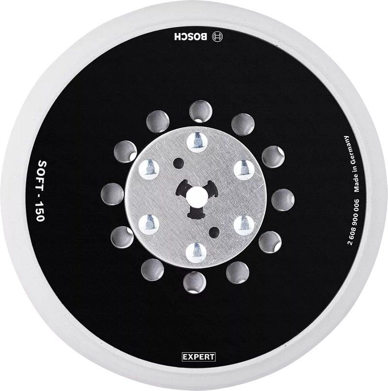 BOSCH EXPERT GEX 34-150 - GET 75 için Yedek Zımpara Tabanı Soft 150 mm