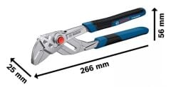 BOSCH Otomatik Fort Pense Düz Ağızlı 250 mm (1600A02W3R)
