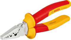 BOSCH VDE 1000 Volt İzoleli Kablo Pabucu Sıkma Pensesi 180 mm (1600A02NE6)