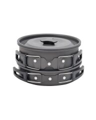 NURGAZ NG 200-TTC Kamp İçin Tencere ve Çaydanlık Seti