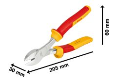 BOSCH Profesyonel 1000 Volt Ağır Tip Yan Keski 200 mm (1600A02NE2)