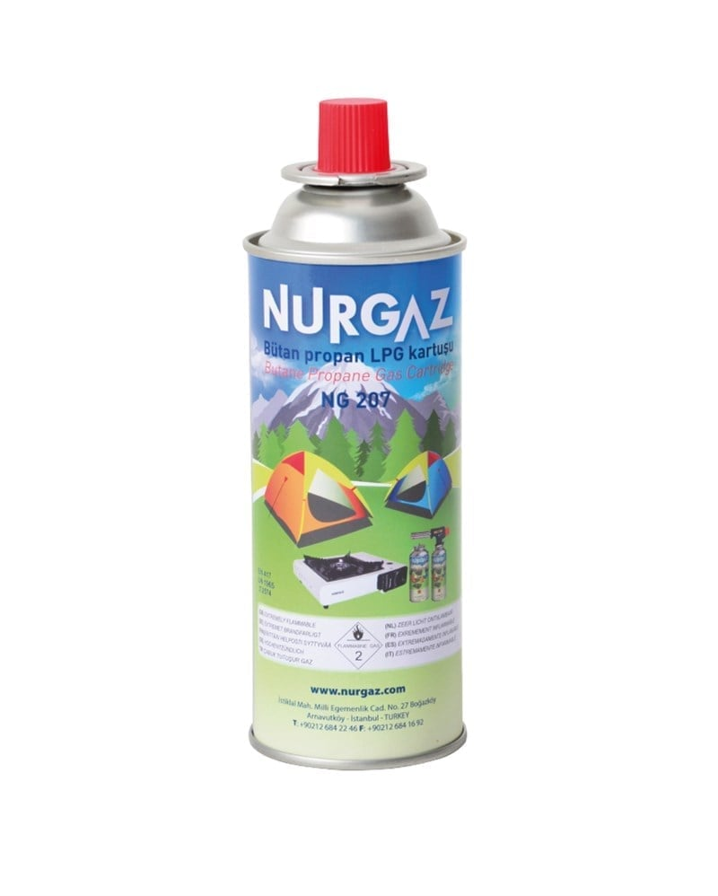 NURGAZ NG 207 Valfli Basınçlı Kartuş