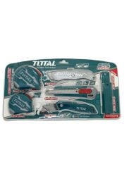 Total Ölçü ve Maket Bıçağı Seti TOS23037E 7 Prç