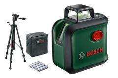 BOSCH AdvancedLevel 360 Yeşil Lazer Terazi (TT 150 Tripod İle Birlikte)
