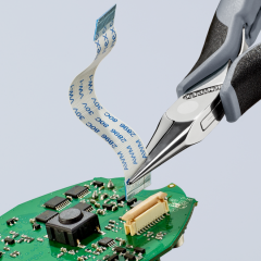 KNIPEX Elektronikçi Kargaburun 115 mm (3522115ESD)