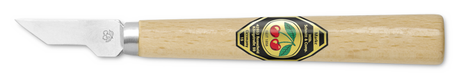 KIRSCHEN Two Cherries Ufak Eğri Ağız Ahşap Oyma Bıçağı (3356000)